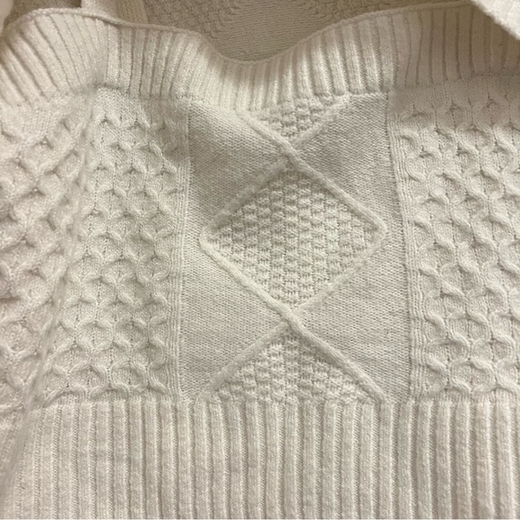 Central Park West "Charlize" Cutout Layered Sweater Medium - Picture 4 of 5
